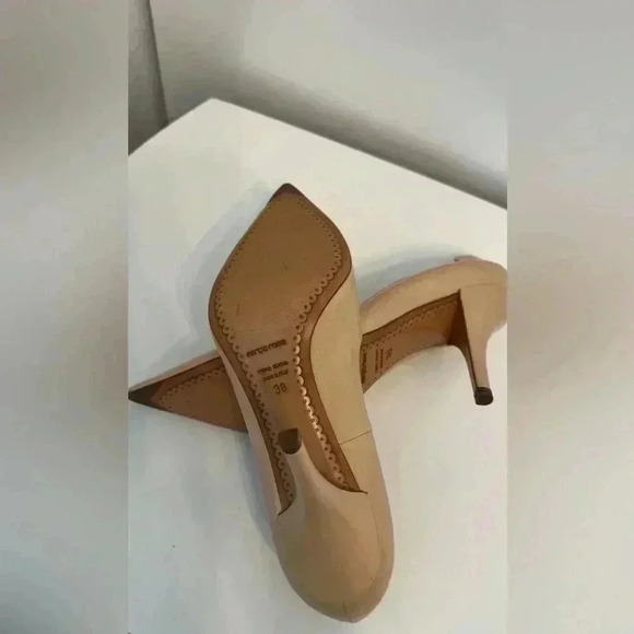NWOT Sergio Rossi leather heel made in Italy size 38 - Picture 6 of 6